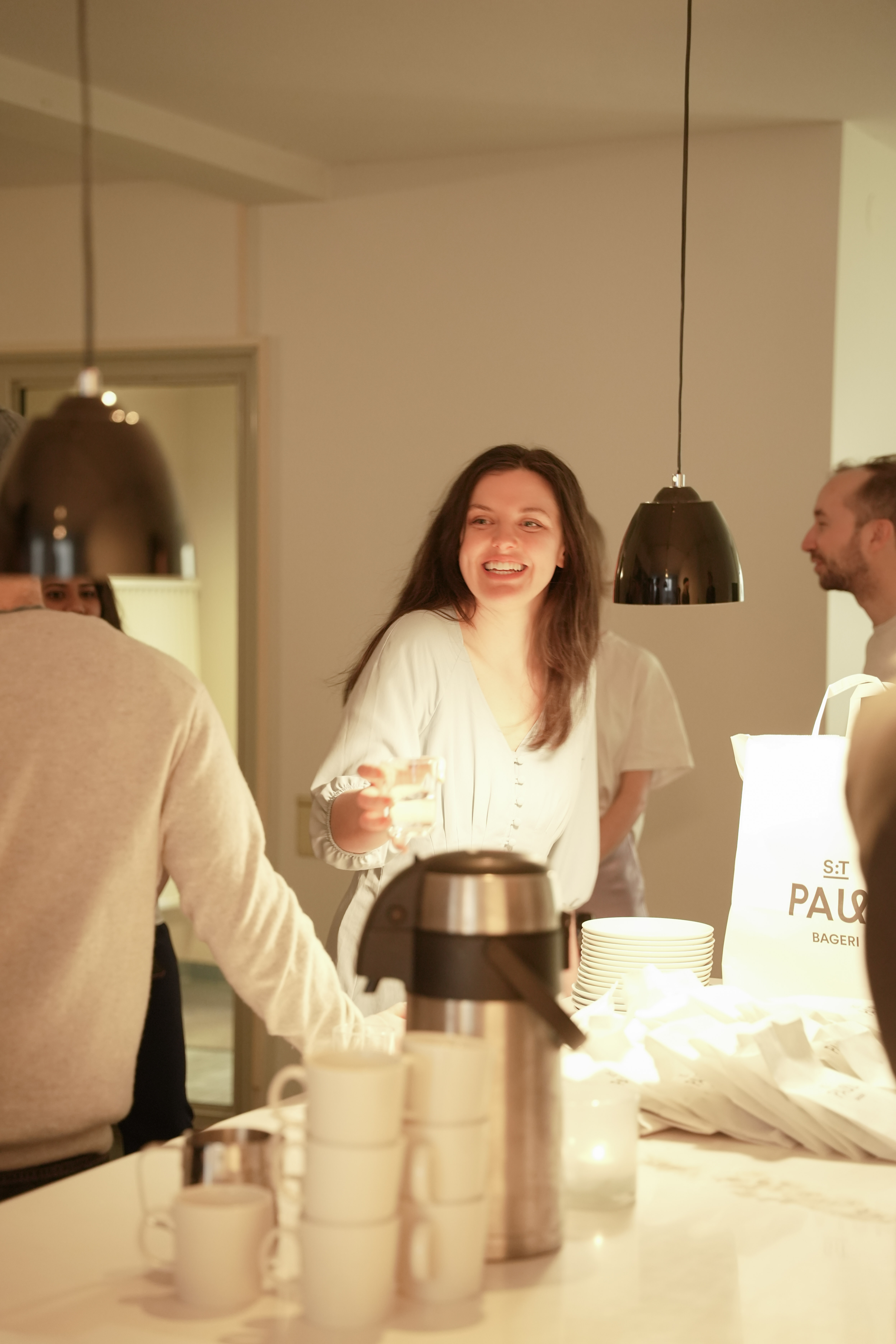 Alexandra at a fintech event in Stockholm